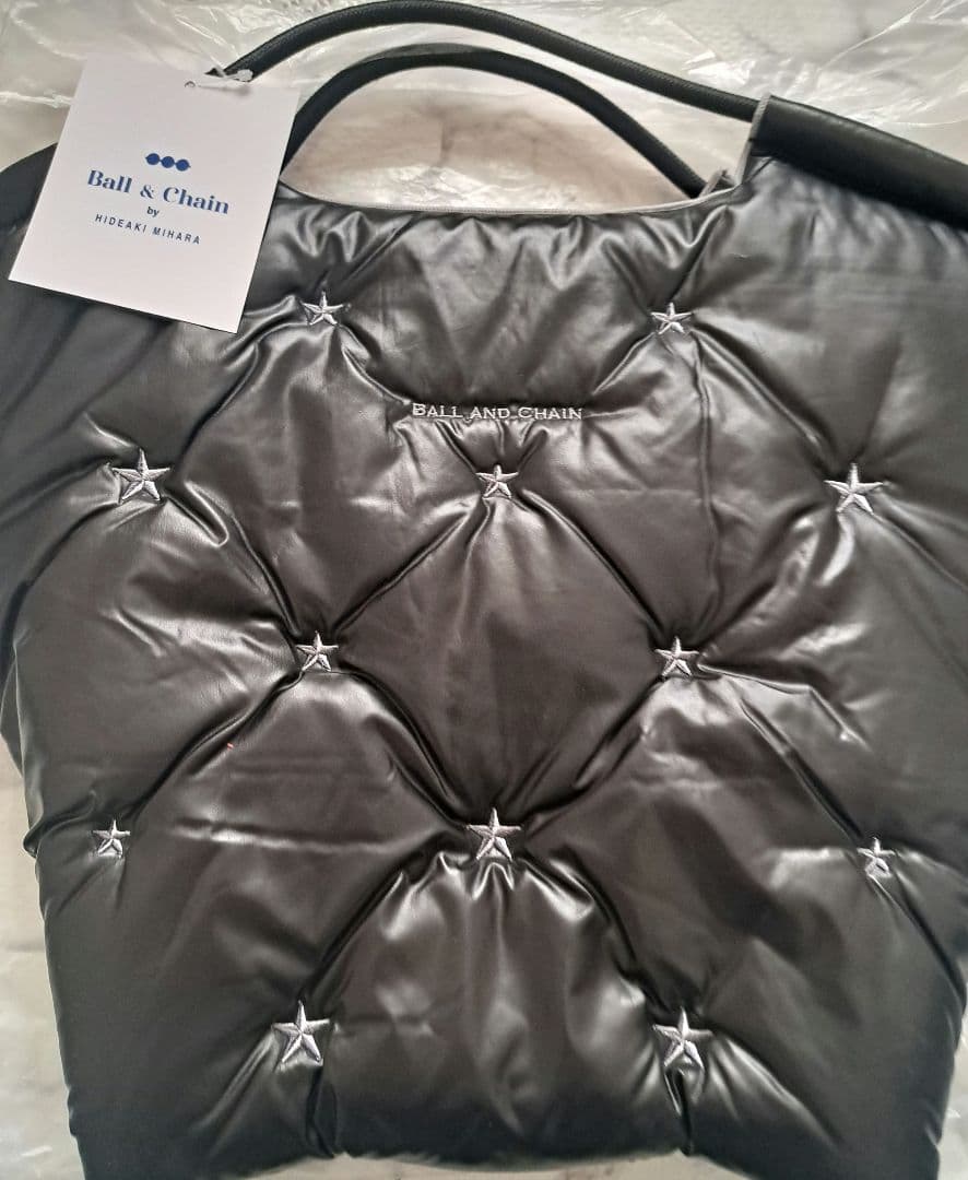 【新品未使用】Ball＆Chain ボールアンドチェーン ブラックシルバー　中綿