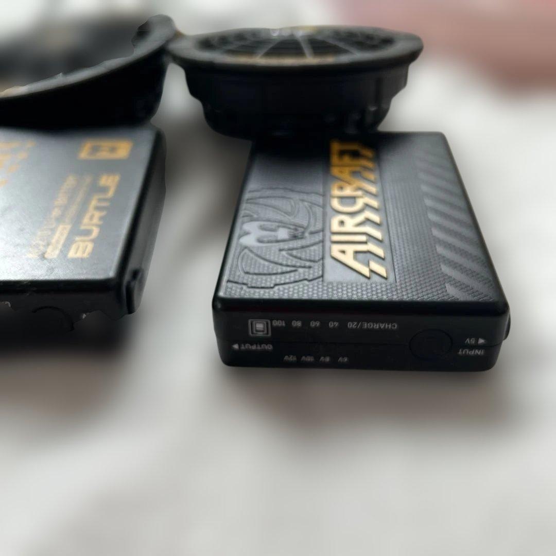 AIRCRAFT 空調服　ファン　セット