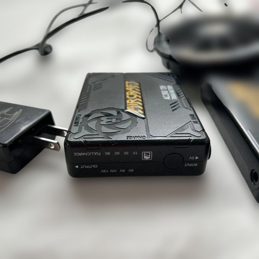 AIRCRAFT 空調服　ファン　セット