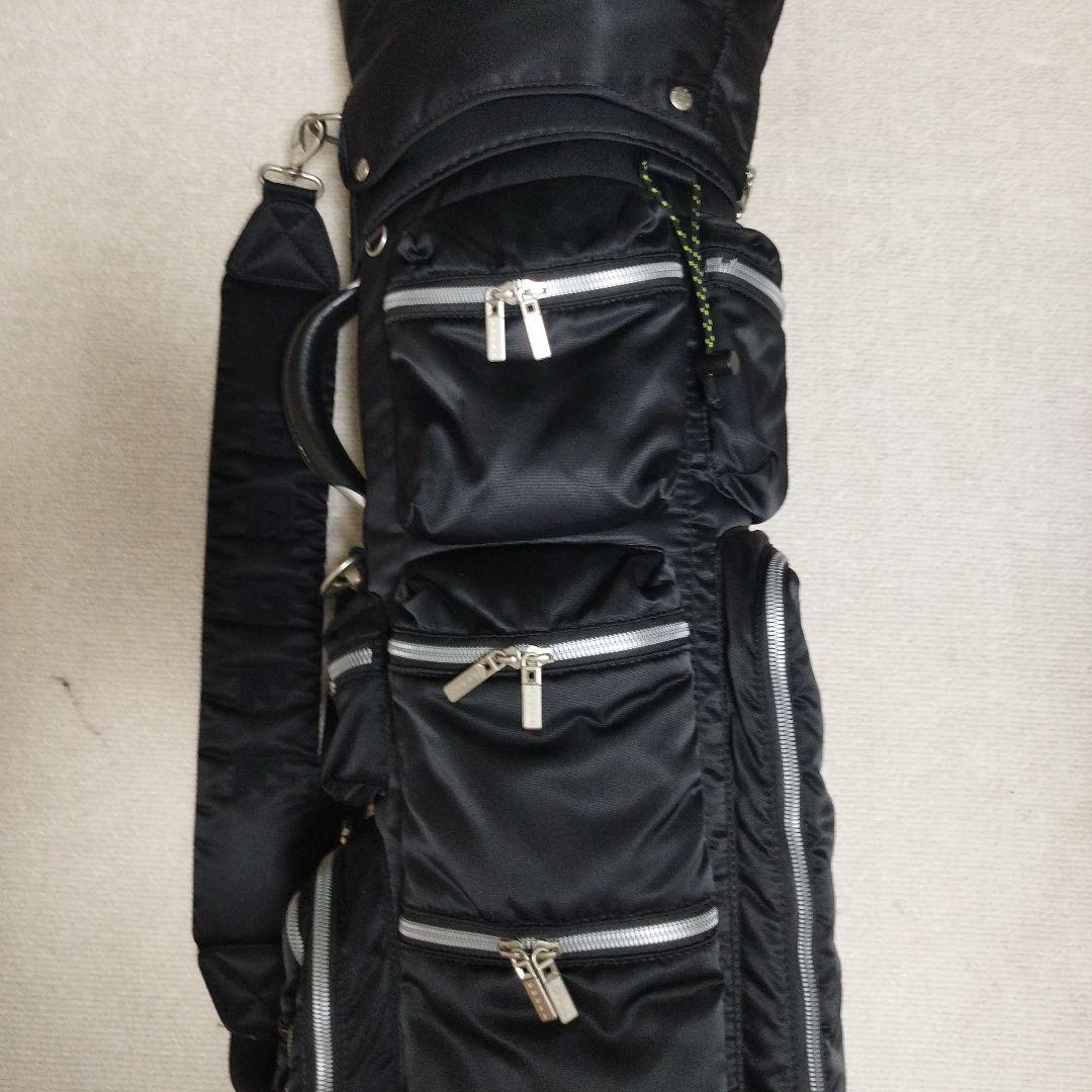 ONOFFブラック ゴルフスタンドバッグ ※美品