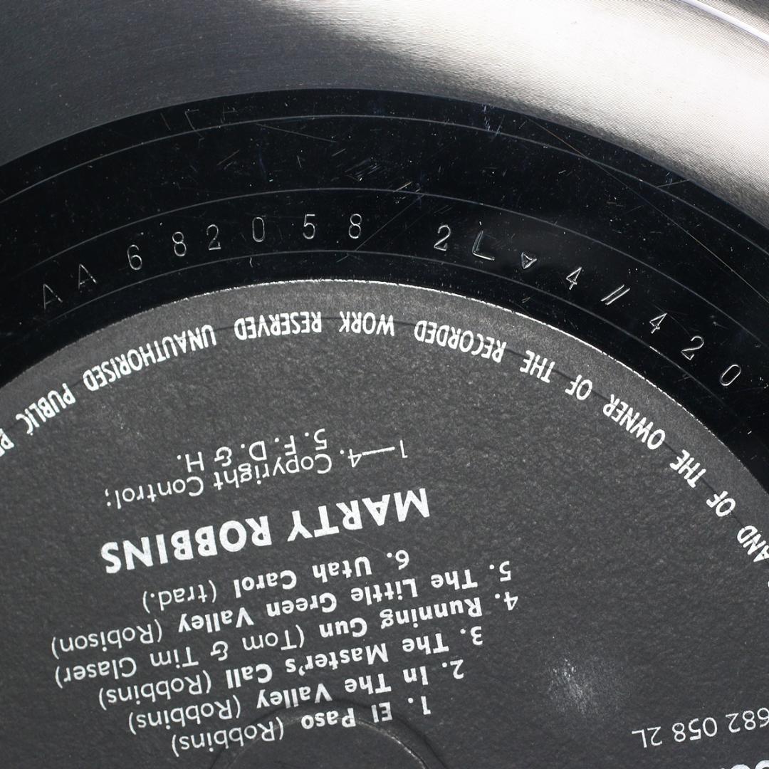 英LP Marty Robbins Gunfighter Ballads モノ