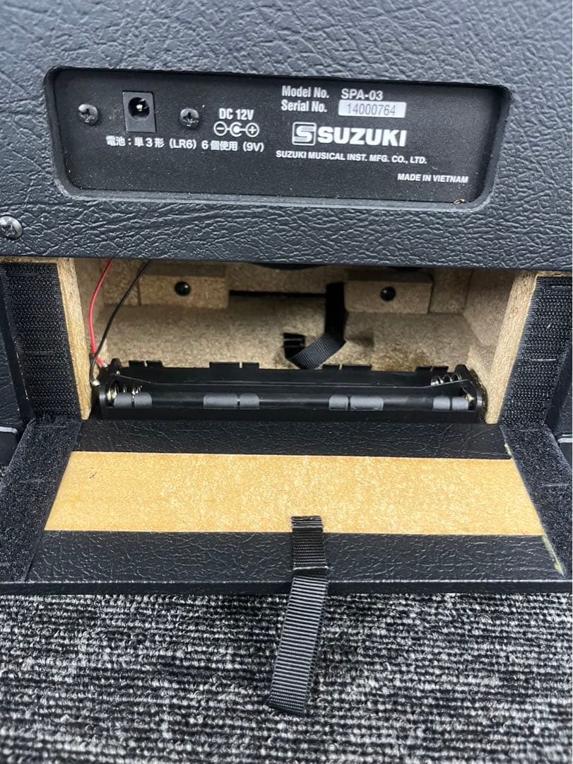 SUZUKI SPA-03(電気大正琴ハーモニカメロディオン用アンプ