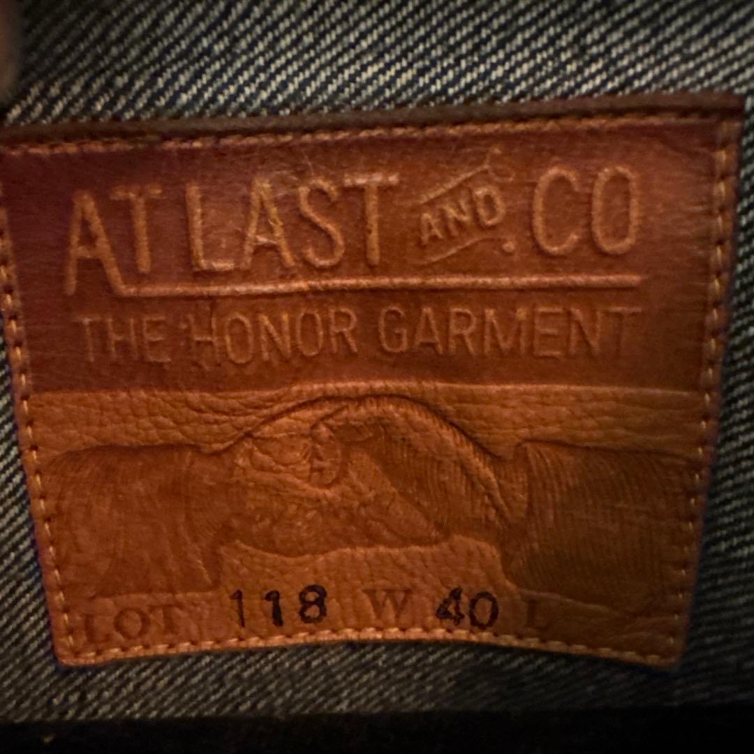 atlast&co アットラスト　デニムジャケット　40