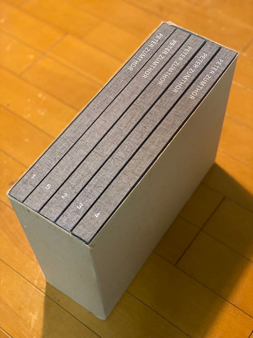 ピーターズントー　作品集 Peter Zumthor 1985-2013