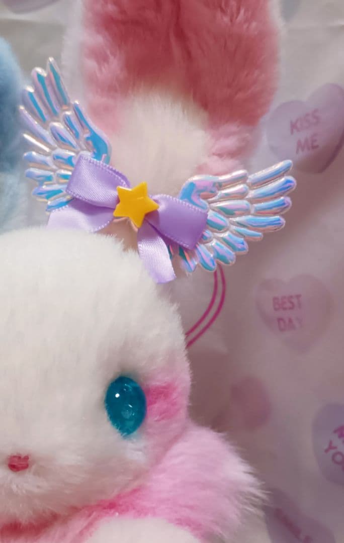 ハンドメイド＊ユメミルBunny ぬいぐるみ　エンジェル