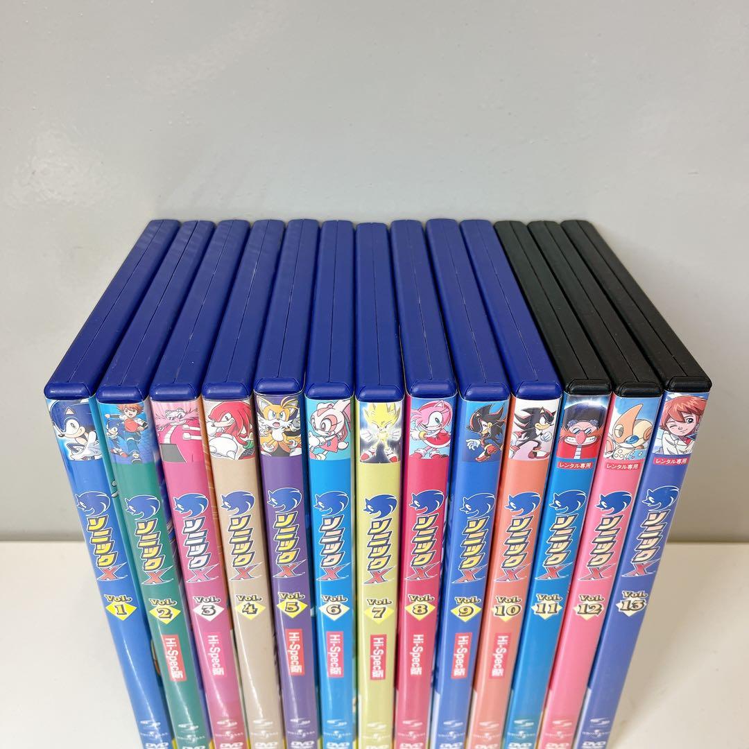 ソニックX DVD 1-13巻 全巻 まとめ売り