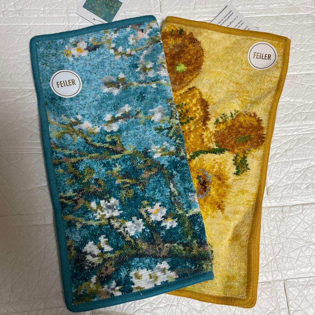 [お休み前価格]フェイラー　ゴッホ2枚セット