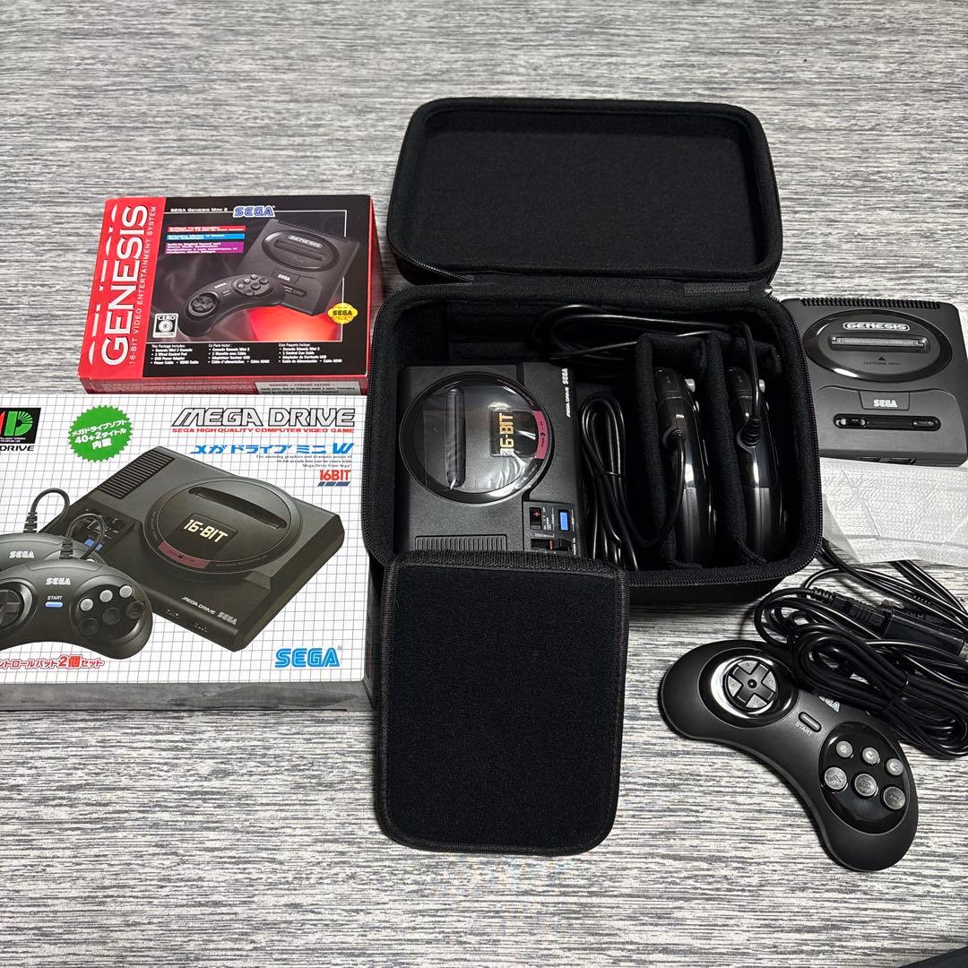 SEGA メガドライブ ミニW ジェネシスミニ セット