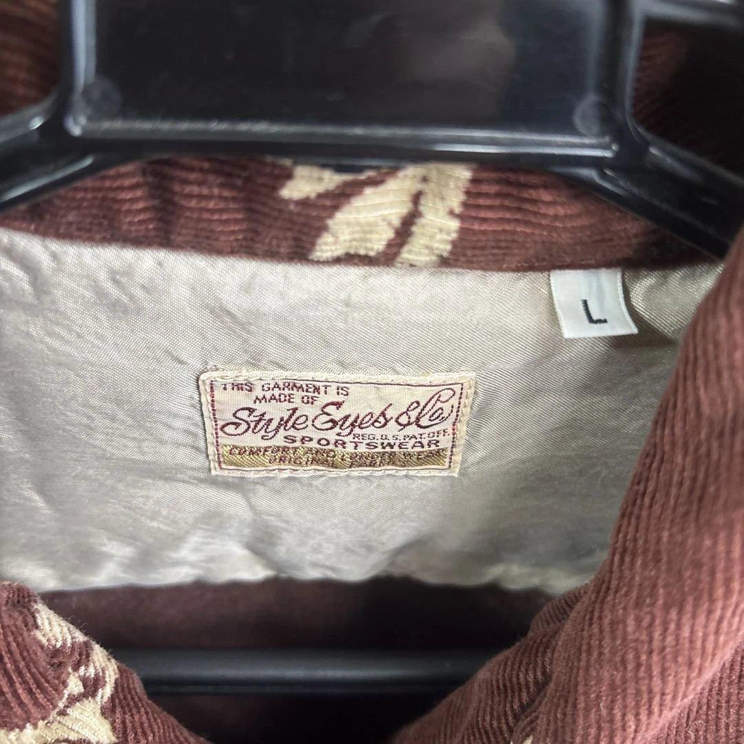 希少STYLE EYESオープンシャツ サンダーバード50sスタイル