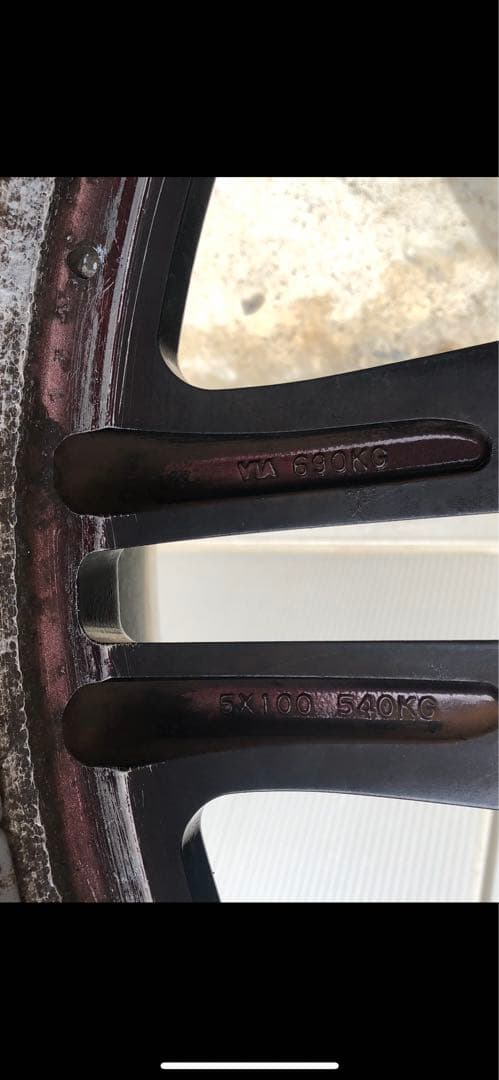 お引き取り　ENKEI AME SHALLEN シャレン ２０インチ