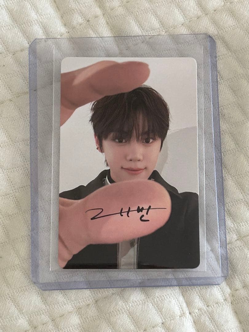 ZEROBASEONE ギュビン サイントレカ サインポカ