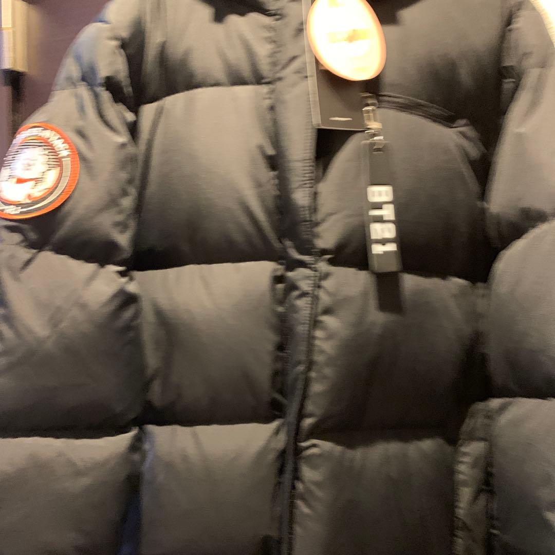 BTS JIN BT21 RJ ブラック ロングダウンジャケット