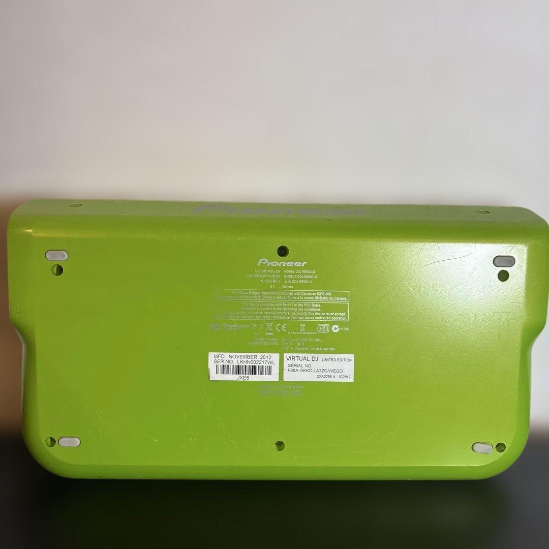 Pioneer DDJ-WEGO-G 限定カラー グリーン DJコントローラー