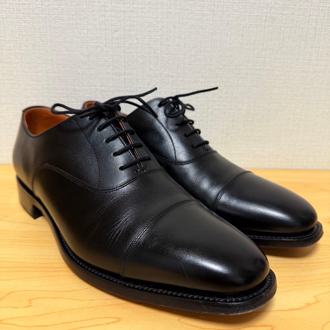 【美品】SCOTCH GRAIN ストレートチップ 内羽根 3526 25cm