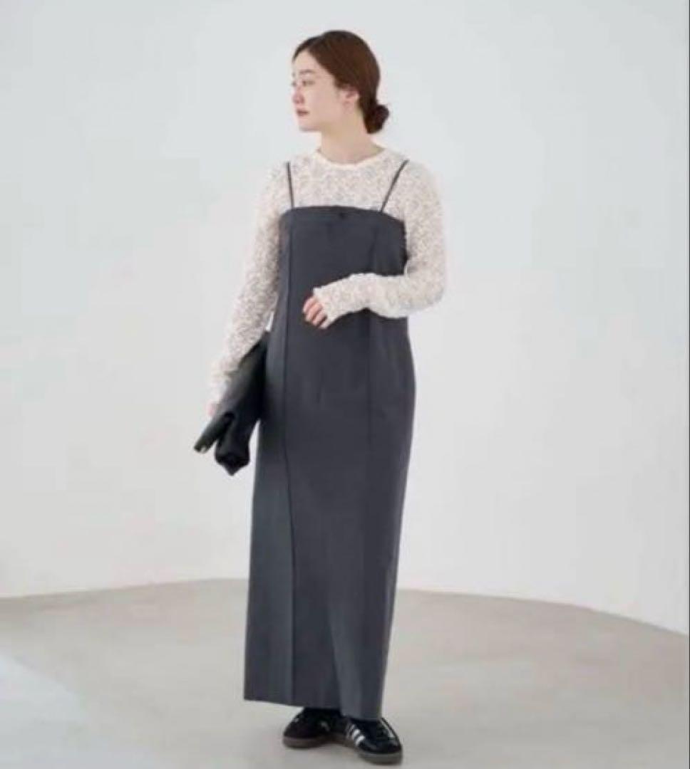 【新品未使用】IENA ペイズリーストレッチレースプルオーバー