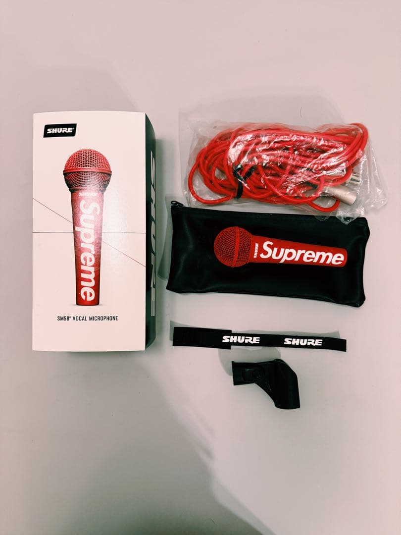 Supreme × SHURE SM58 マイク 未使用品