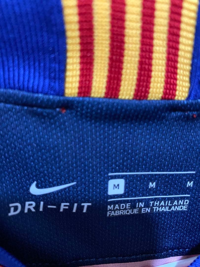 バルサ×ナイキ20周年記念ユニフォームM