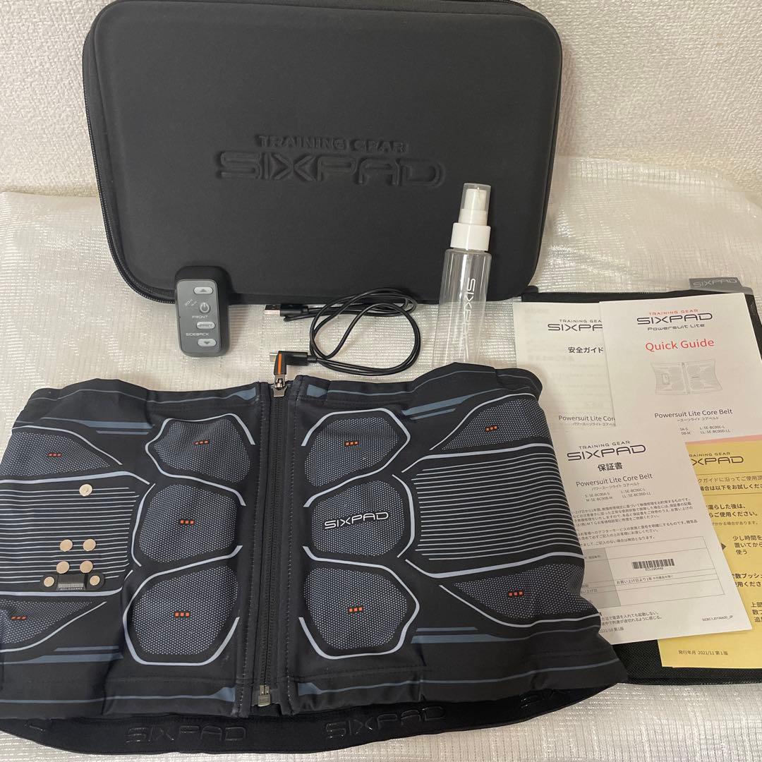 SIXPAD パワースーツライトコアベルト　Lサイズコントローラー付