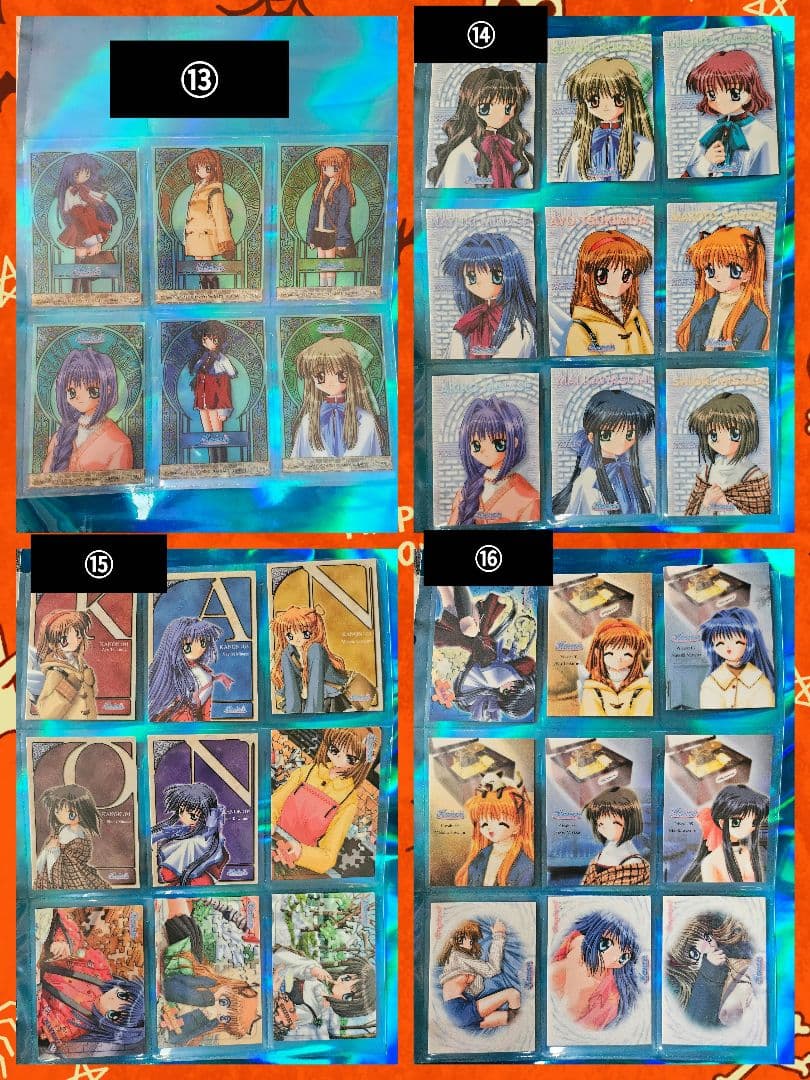 Kanon カノン バインダー トレーディングカード 下敷き