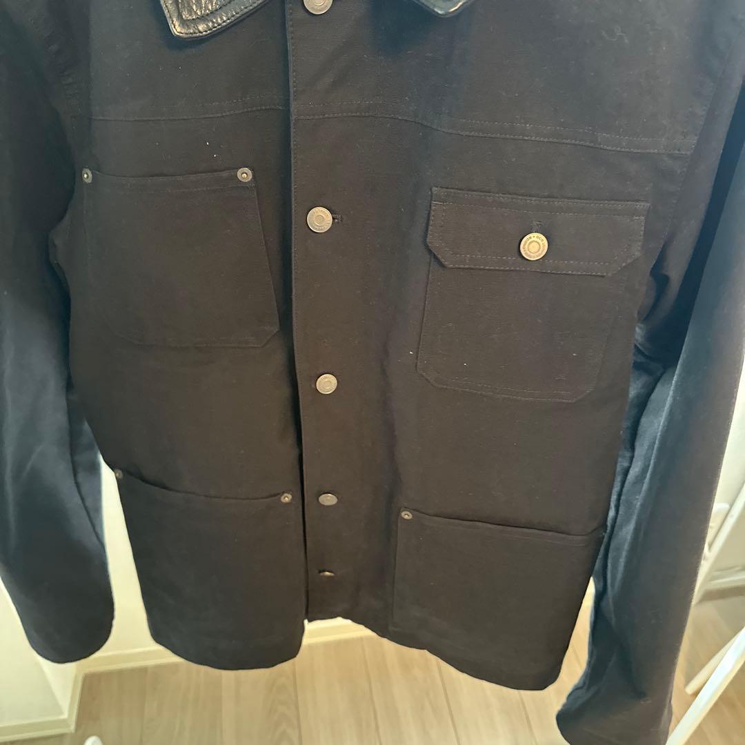 【最終価格】COS レザーカラーフィールドジャケット