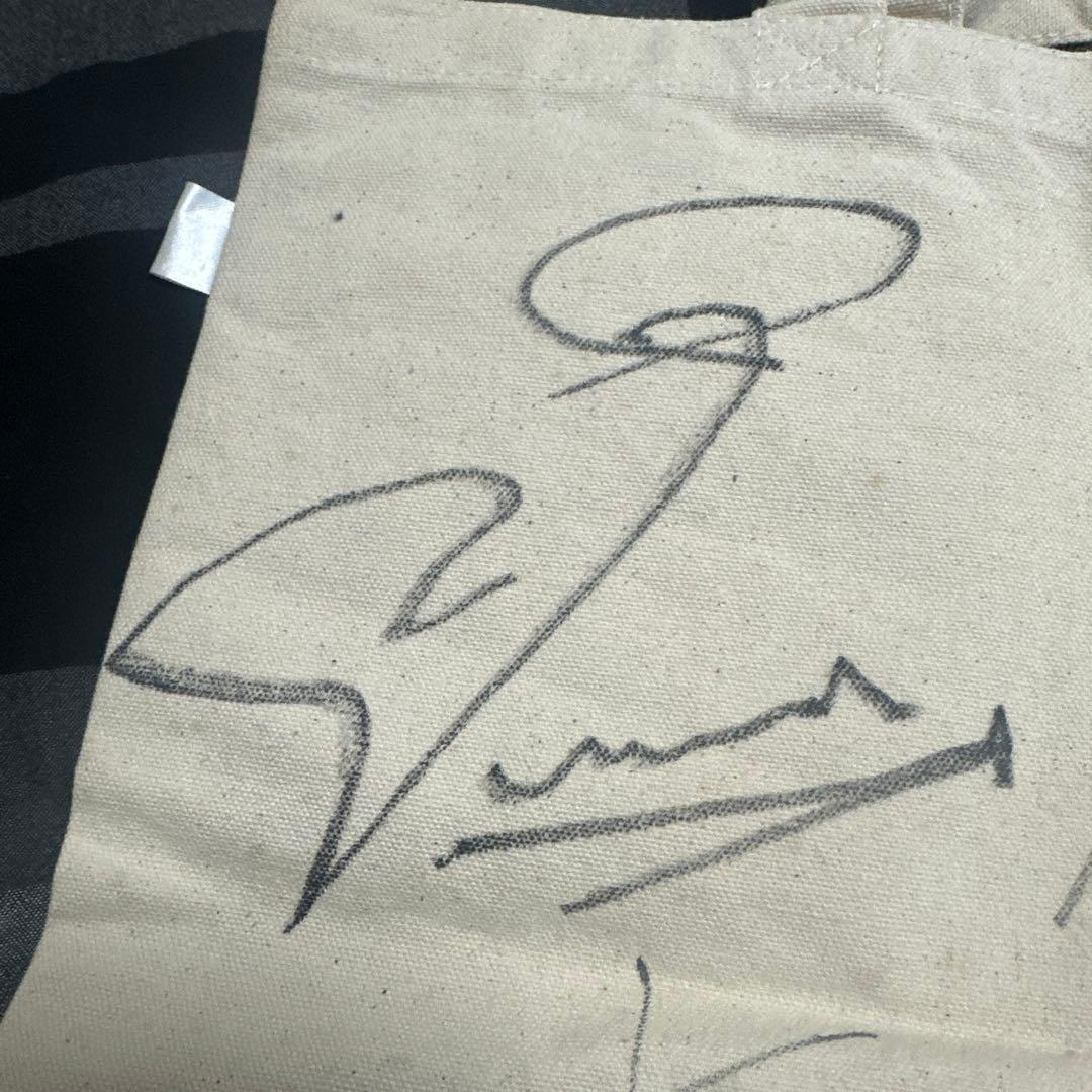 LUNA SEA 直筆サイン入り　エコバッグ　LUNA SEA サイン
