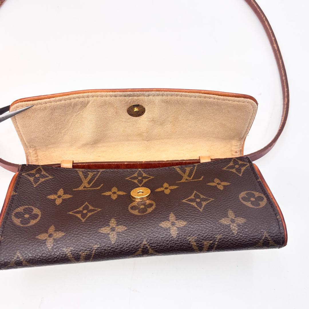 ルイヴィトン M51854 ポシェット ツイン PM ウエストバッグ ポーチ