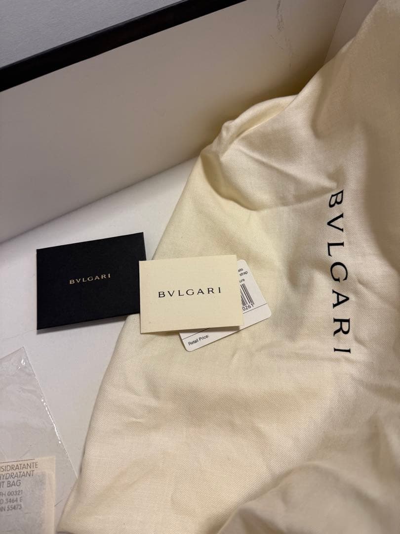 ブルガリ BVLGARI ブラック 本革 2wayハンドバッグ