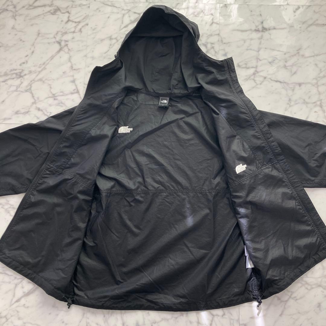【美品】ノースフェイス コンパクトジャケット NP72530 ブラック Mサイズ