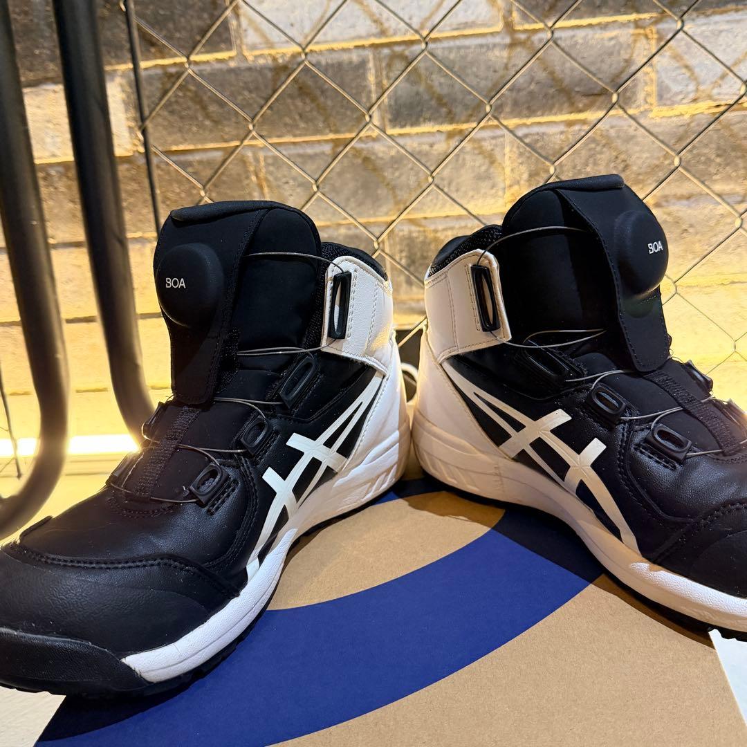 【美品】アシックス ウィンジョブ CP304 安全靴 25cm ユニセックス