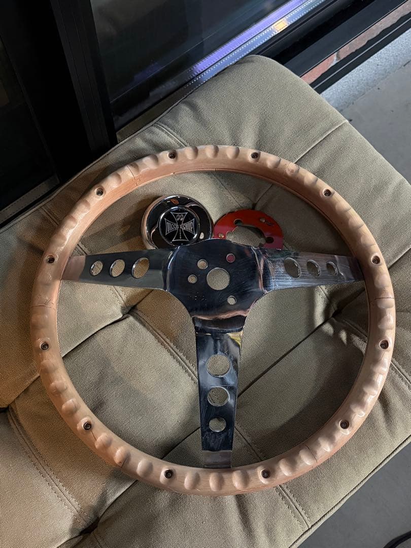 mooneyes ムーンアイズ ウッドステアリング