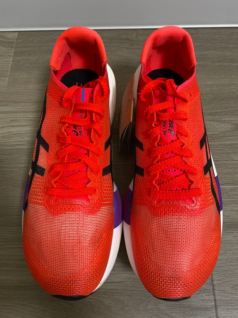 【新品未使用】ASICS メタスピードエッジトウキョウ 25.5cm レッド