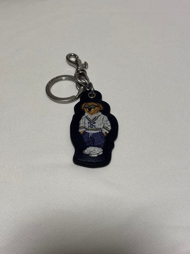 POLO RALPH LAUREN ポロベア キーリング レザー