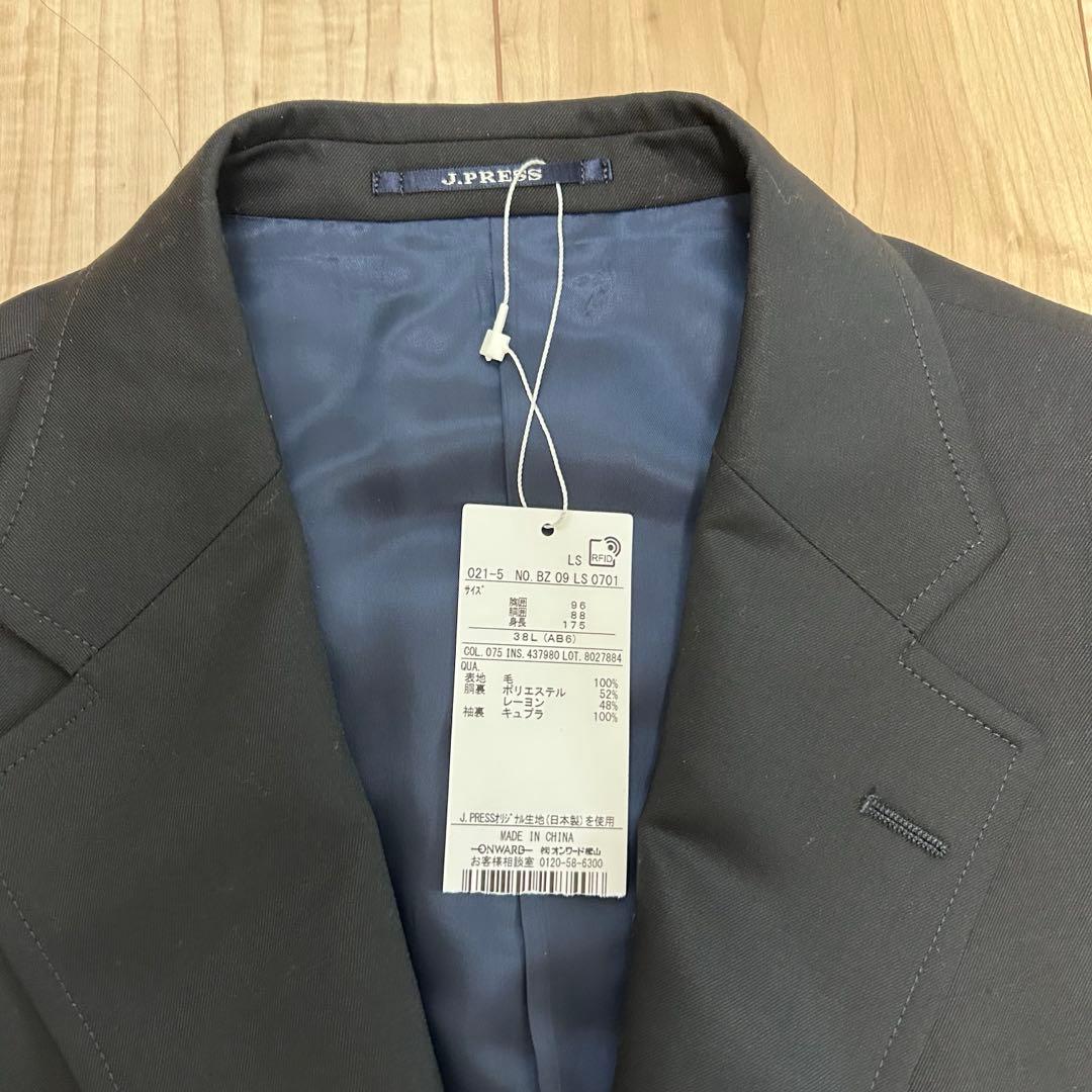 J.PRESS MEN ジェイプレス　ネイビー　ブレザー
