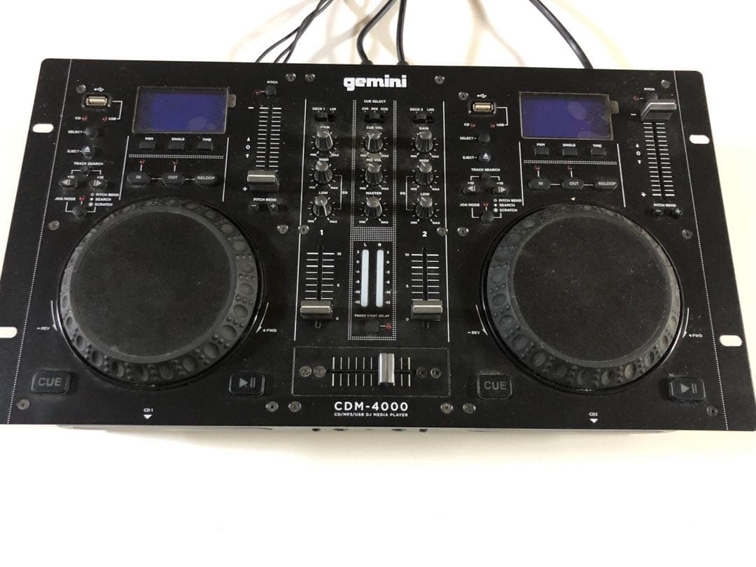 MP3 / CD DJ ワークステーション デュアルCDM-4000