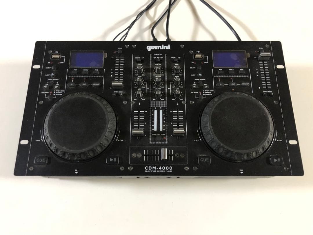 MP3 / CD DJ ワークステーション デュアルCDM-4000