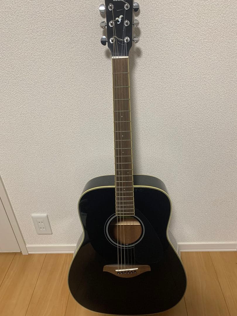 YAMAHA FG820 BL アコースティックギター（ケース・付属品付き）