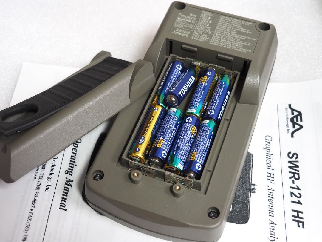 AEA HFアンテナアナライザー SWR-121 アンテナ分析器（ジャンク）