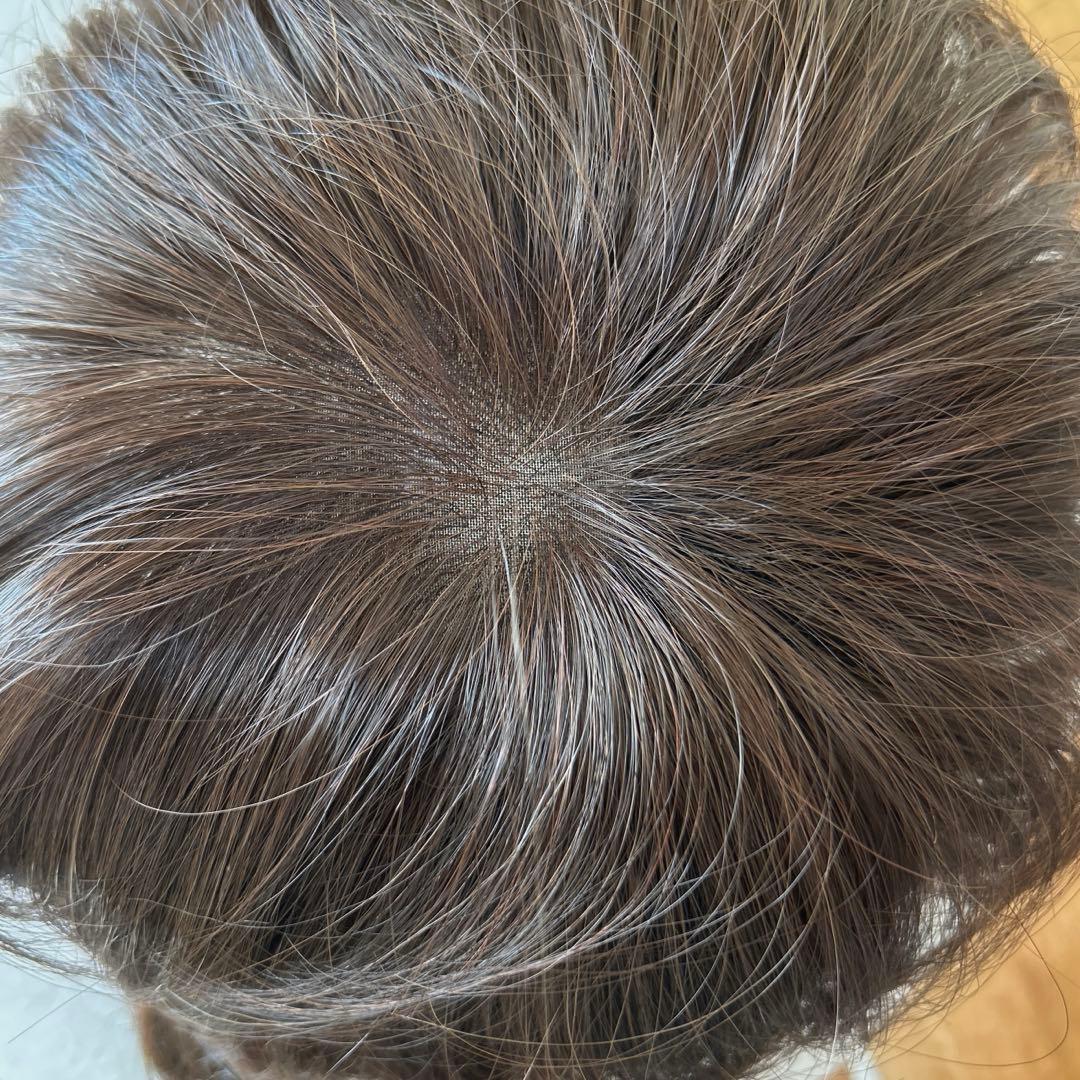 ラパンドアールリュネール　人毛MIX　ブラウン ショート ショートボブ