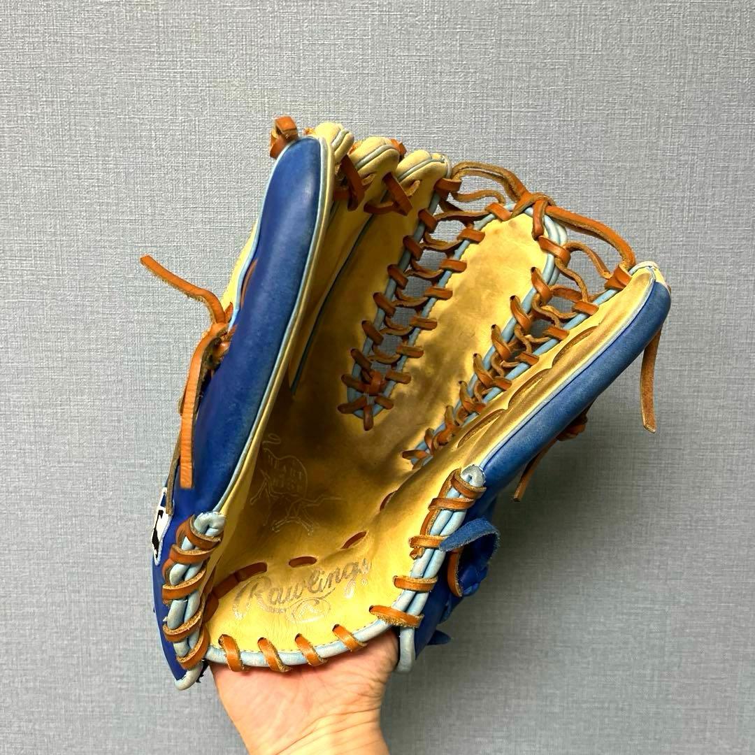 1017 ローリングス HOH 型抜群 即戦力 美品 軟式 外野手用グローブ 左