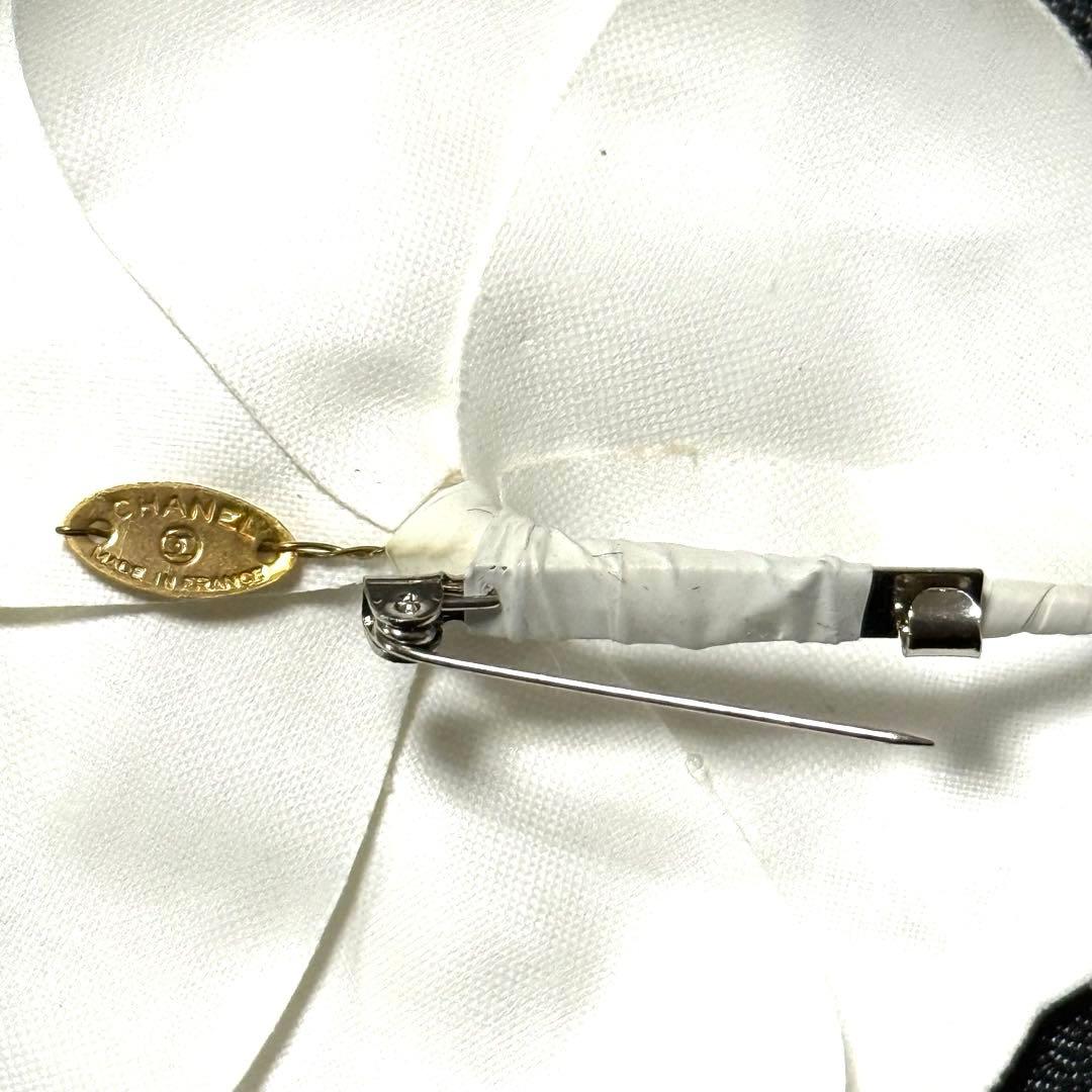 ★極美品★CHANEL★シャネル★カメリア★ホワイト★ヴィンテージ