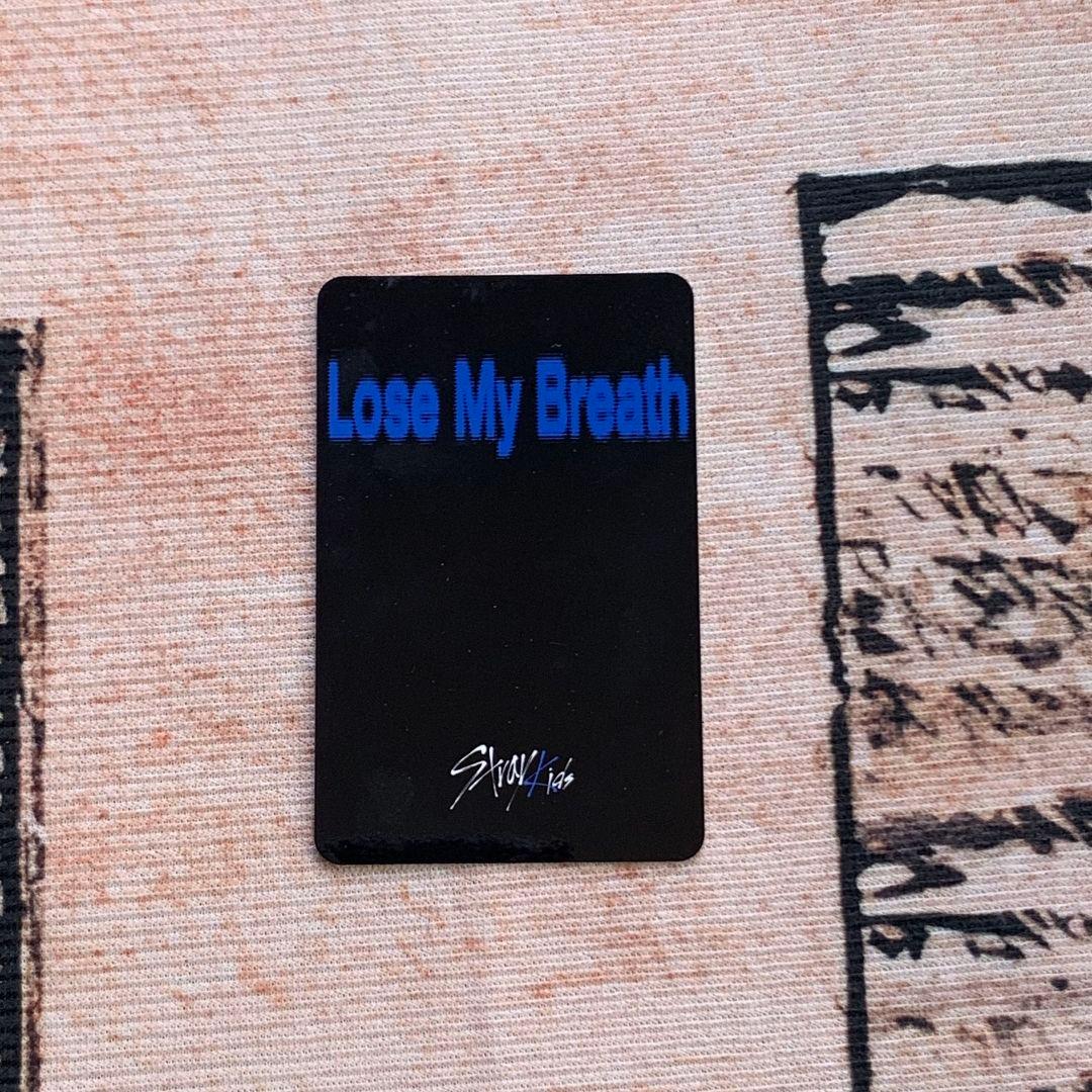 Straykids lose my breath 限定 トレカ バンチャン