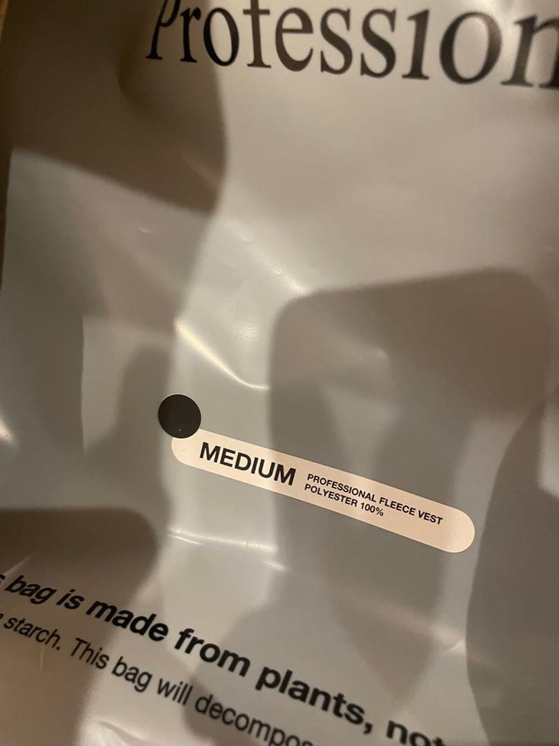 ENNOY PROFESSIONAL FLEECE VEST Mサイズ