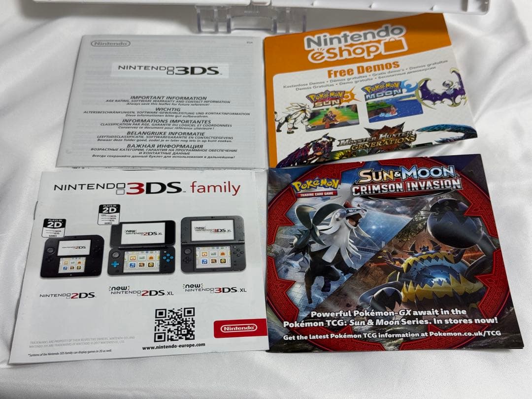 【動作確認済み】Nintendo ポケットモンスター ウルトラサン 欧州版