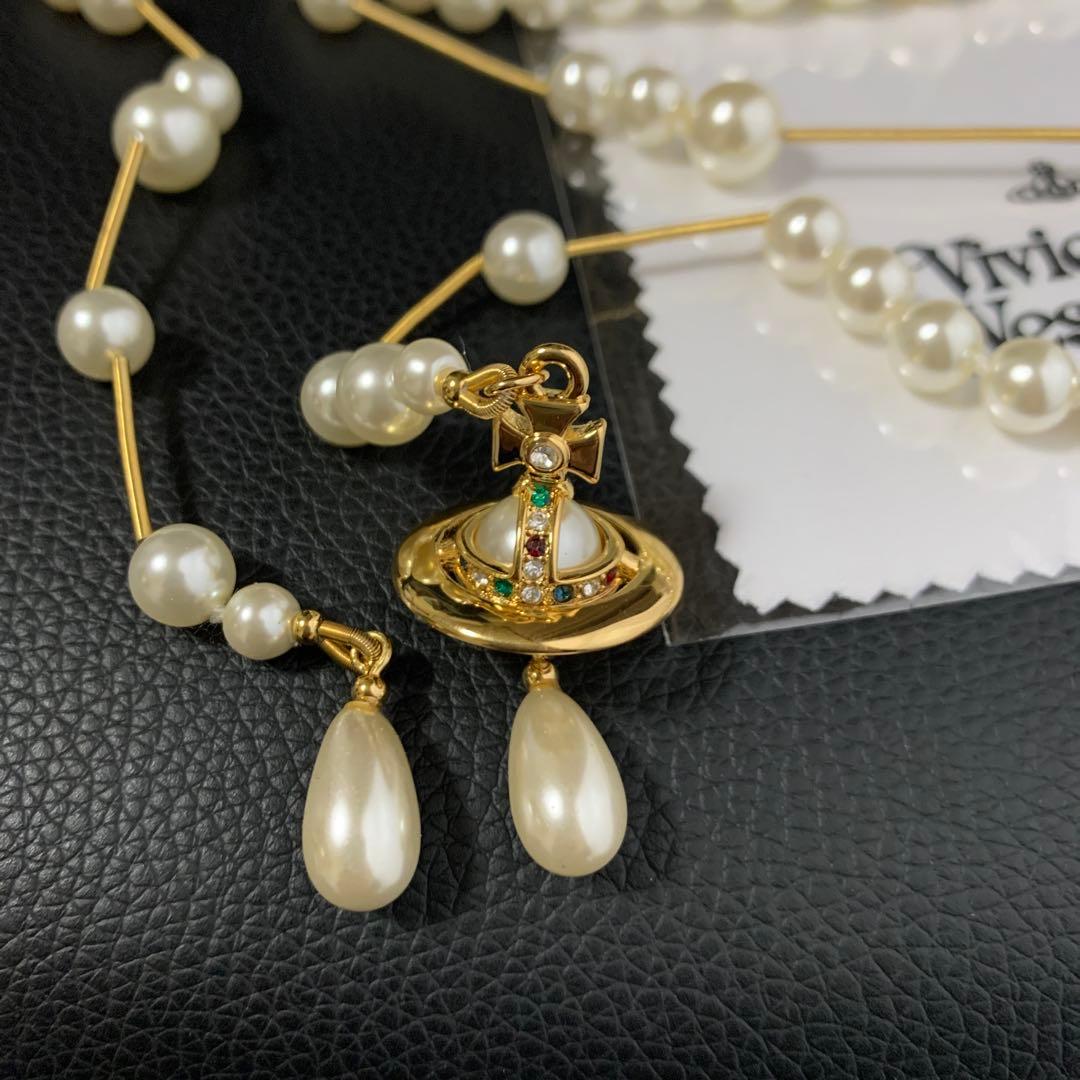 Vivienne Westwood ブロークンパールネックレス