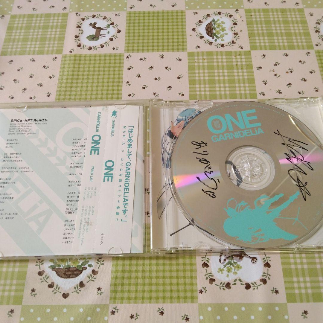 希少　サイン入り　帯付き　GARNiDELiA　ONE　ボカロ　CD　アニソン