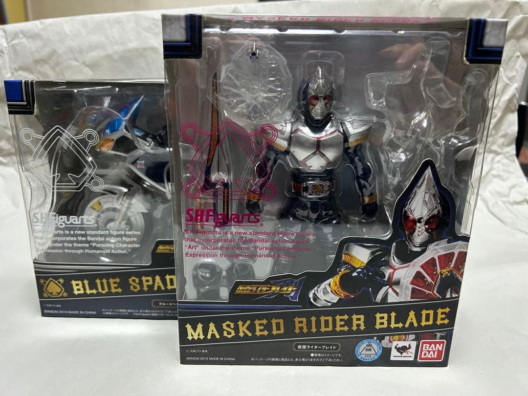 【希少・未開封】フィギュアーツ 仮面ライダーブレイド＆ブルースペイダー セット