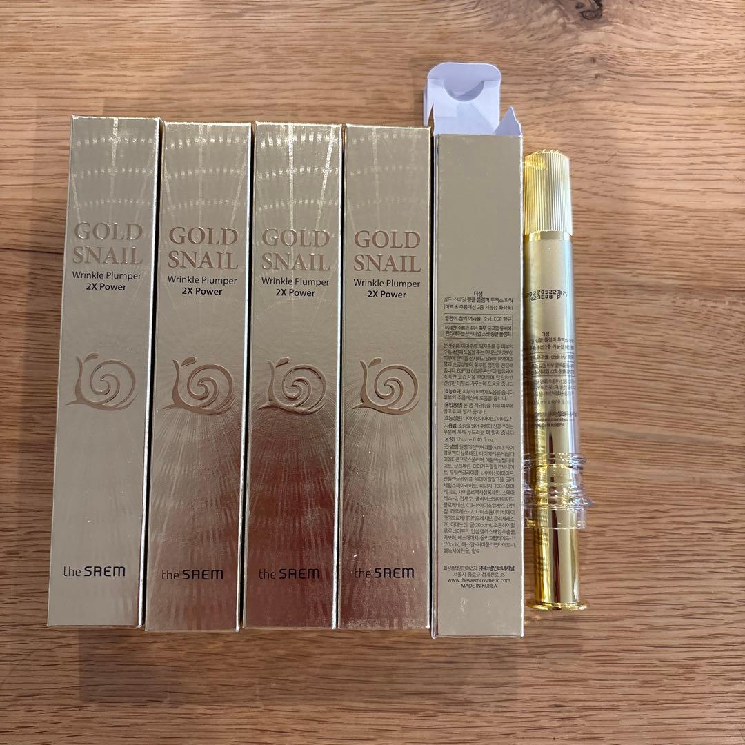 ザセム the SAEM GOLD SNAIL 5本セット