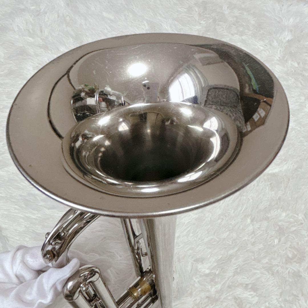 YAMAHA トランペット YTR135 ハードケース付きシルバー マウスピース