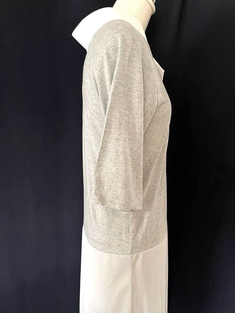 【くるり】前開きTシャツ襦袢ルグラン　ワンピースタイプ　グレー　お値下げ