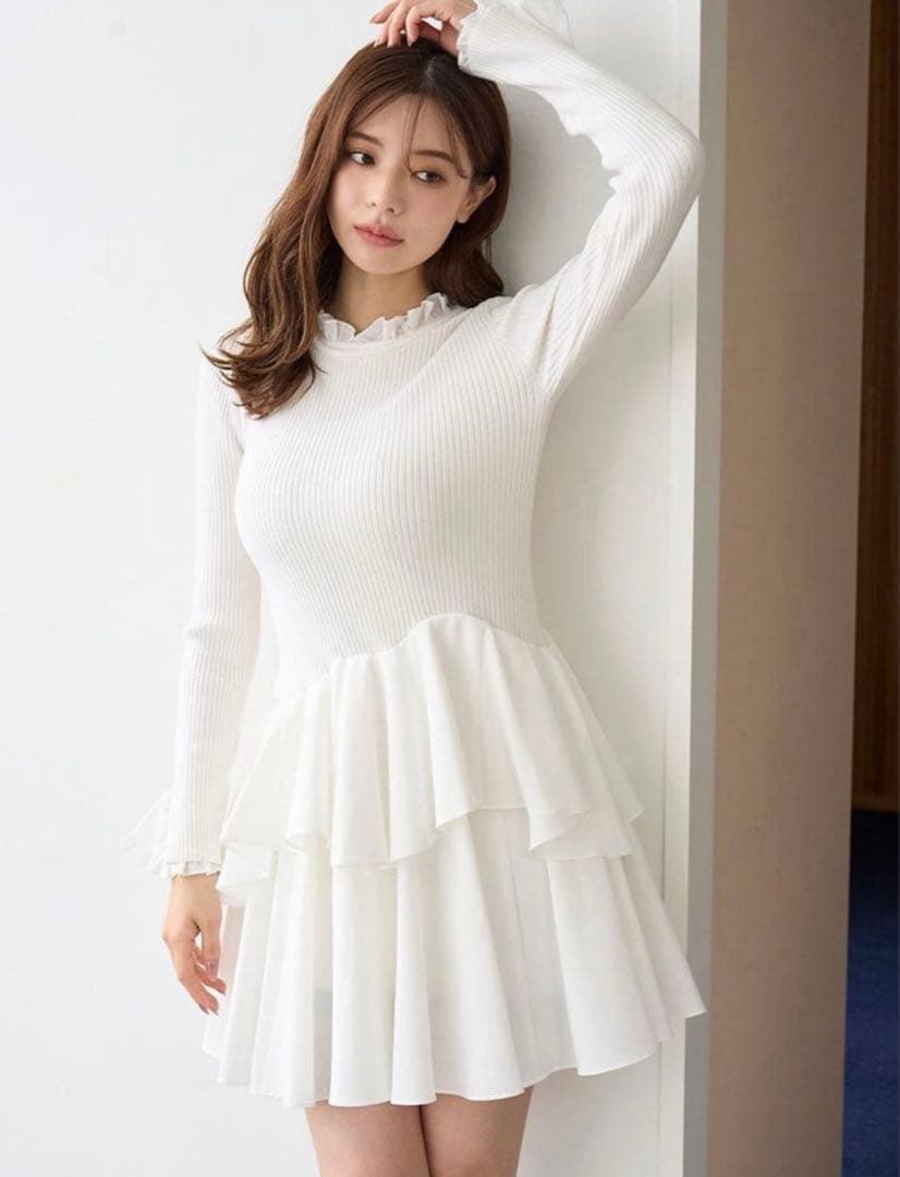 スナイデル　Sustainableドッキングミニニットワンピース